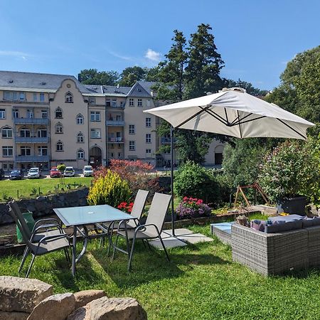 Famzi - Urlaubsmagie - Familienwohnung Mit Gemeinschaftsgarten, -Sauna & -Pool 赛博尼茨 外观 照片