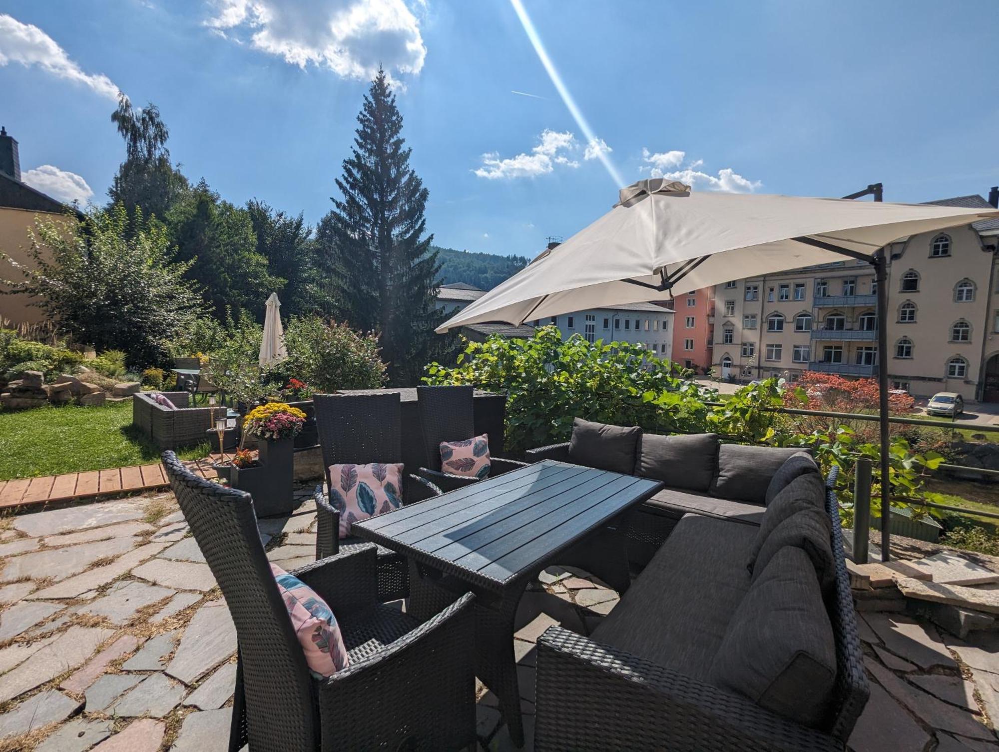Famzi - Urlaubsmagie - Familienwohnung Mit Gemeinschaftsgarten, -Sauna & -Pool 赛博尼茨 外观 照片