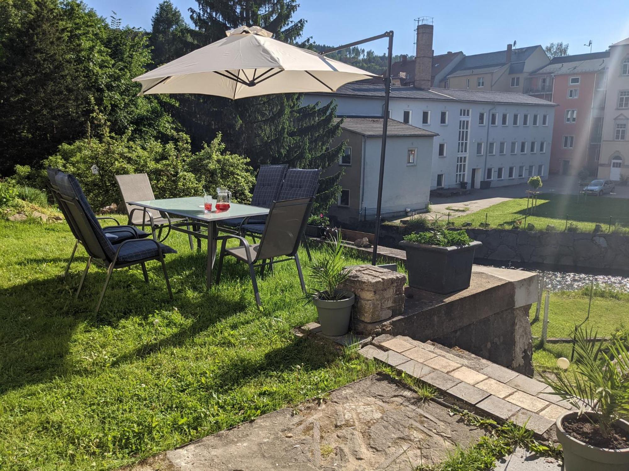 Famzi - Urlaubsmagie - Familienwohnung Mit Gemeinschaftsgarten, -Sauna & -Pool 赛博尼茨 外观 照片