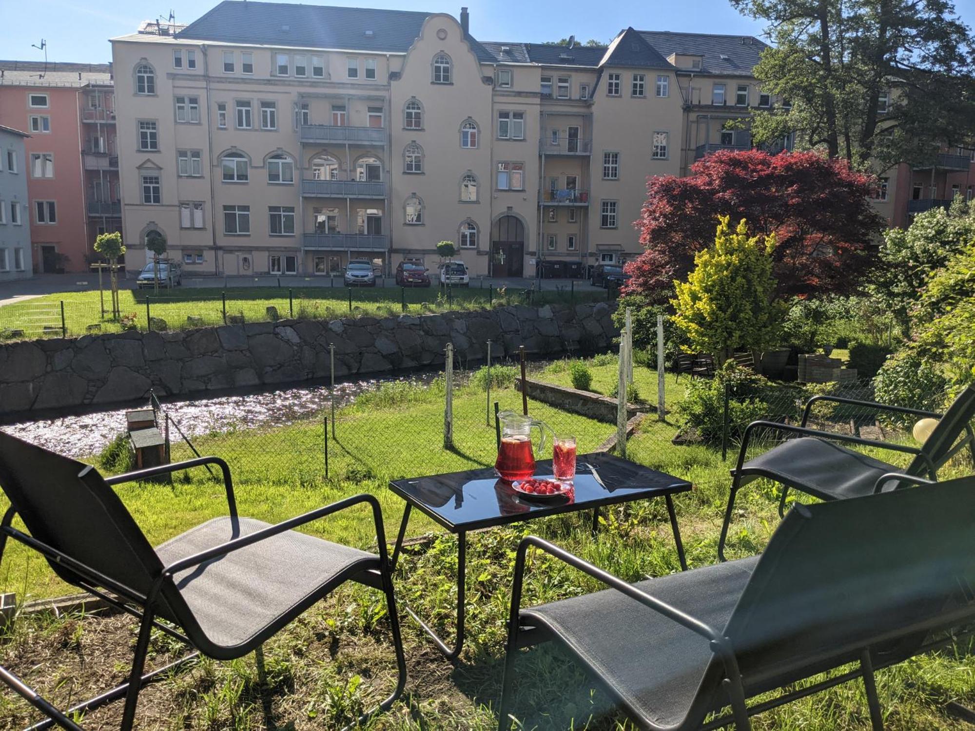 Famzi - Urlaubsmagie - Familienwohnung Mit Gemeinschaftsgarten, -Sauna & -Pool 赛博尼茨 外观 照片