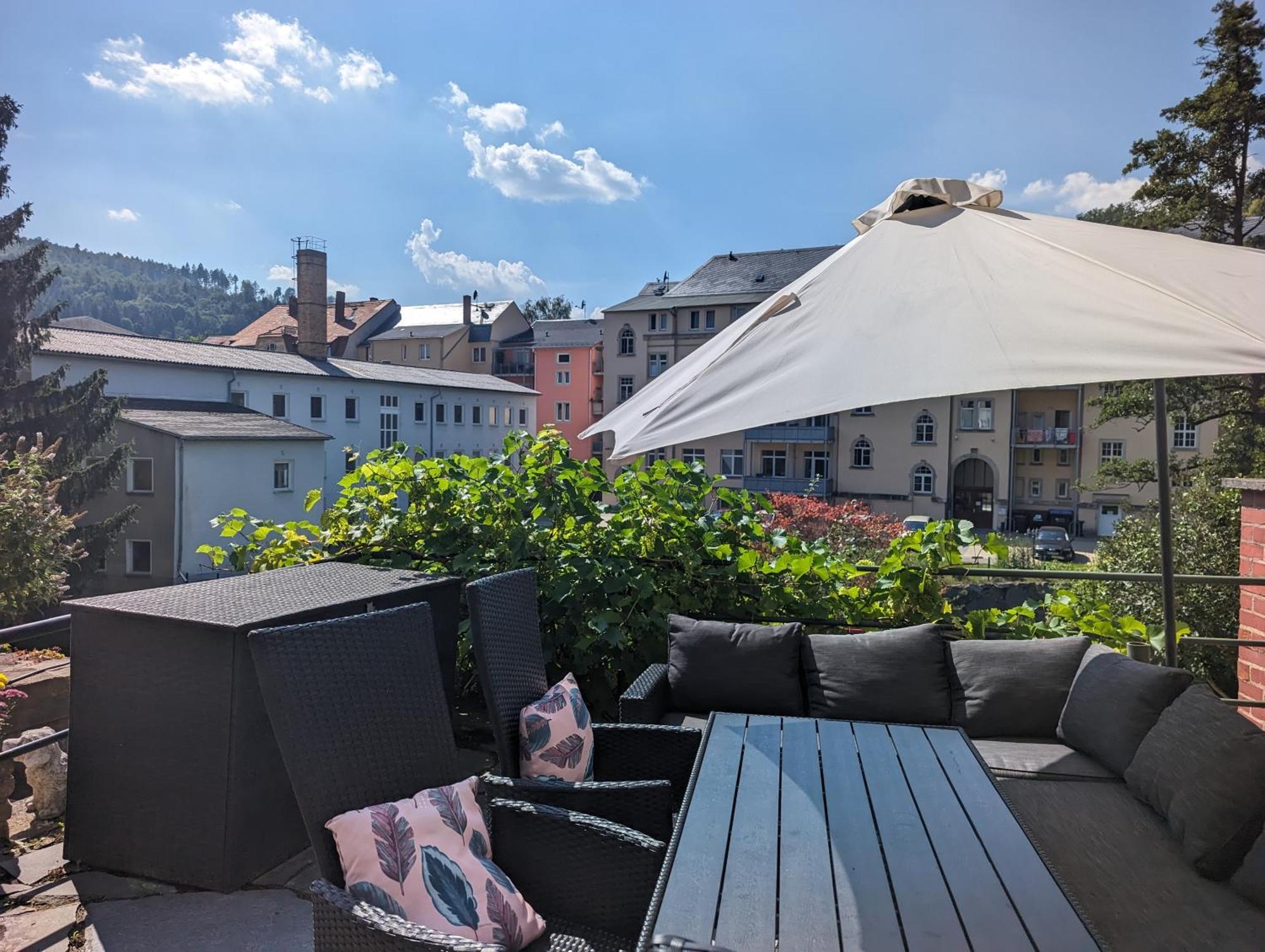 Famzi - Urlaubsmagie - Familienwohnung Mit Gemeinschaftsgarten, -Sauna & -Pool 赛博尼茨 外观 照片