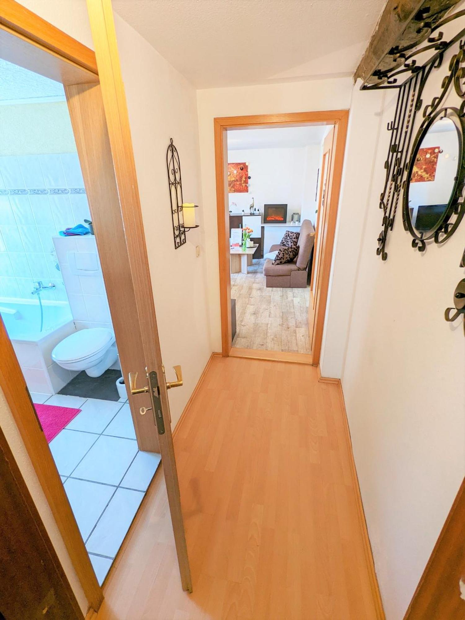 Famzi - Urlaubsmagie - Familienwohnung Mit Gemeinschaftsgarten, -Sauna & -Pool 赛博尼茨 外观 照片